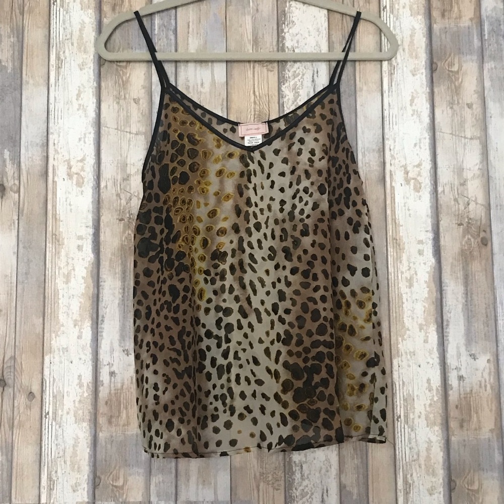 Love...ady animal print top | S